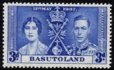 Basutoland - 1937 Coronation 3d MNH** - Sonstige & Ohne Zuordnung