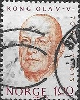 NORWAY 1973 King Olav's 70th Birthday - King Olav V  FU - Used Stamps