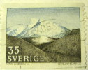 Sweden 1966 Fjeld Mountain 35ore - Used - Usados