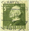Sweden 1943 Oscar Montelius 5ore - Used - Used Stamps