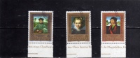 LIECHTENSTEIN 1985 PAINTING FROM THE PRINCELY COLLECTIONS DIPINTI COLLEZIONE PRINCIPE FULL SET SERIE COMPLETA USED USATA - Used Stamps