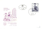 Austria 1968 FDC Exposition Of Angelika Kauffmann Paintings In Bregenz - Donne Celebri