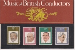 1980 - Music British Conductors / Chefs D'orchestre Britanniques - Presentation Packs