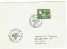 SUEDE - Oblitération Spéciale Tente Et Emblème Scout 1954 Sur Lettre - Cartas & Documentos