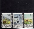 LIECHTENSTEIN 1986 LA CACCIA SERIE COMPLETA TIMBRATA - Used Stamps