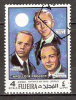 Timbre Emirats (Fujeira) 1970 Y&T N°474A Oblitéré. Apollo 14 Project. 4 Riyals - Fujeira