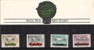 1982 - British Motor Cars / Voitures Britanniques - Presentation Packs