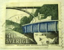 Sweden 1967 Haverud Aqueduct And Dalslands Canal 40ore - Used - Usados