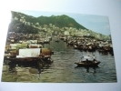 Navi Ship Hong Kong Boat People In Causeway Bay Typhoon Shelter - Hausboote