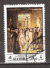 Timbre Emirats (Ras Al-Khaima) 1970 Y&T N°  ? Oblitéré. Napoléon Au Louvre. 4 Riyals - Ras Al-Khaima