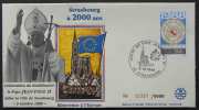 PAPE JEAN PAUL II  - EUROPA / 1988 OBLITERATION SUR ENVELOPPE ILLUSTREE / TIRAGE LIMITE  (ref EUR99) - Storia Postale