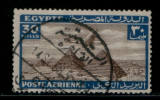 EGYPT / 1933 / AIRMAIL / AIRPLANE / HANDLEY PAGE H.P.42 OVER PYRAMIDS / SABTIA / VF USED . - Gebraucht