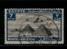 EGYPT / 1933 / AIRMAIL / AIRPLANE / HANDLEY PAGE H.P.42 OVER PYRAMIDS / POST MARK / EDKU / VF USED - Oblitérés