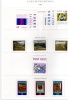 LIECHTENSTEIN 1993 FULL YEAR  ANNATA COMPLETA  MNH MONTATA SU FOGLI MARINI GUARDARE LE SCANSIONI GRAZIE - Full Years