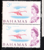 Bahamas 1965 Flamingo 3p Blk Of 2 MNH - 1963-1973 Interne Autonomie