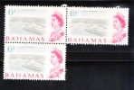 Bahamas 1965 Island Development 6p Blk Of 3 MNH - 1963-1973 Autonomie Interne