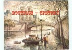 REMORQUEUR  à Quai Sur La Seine - Batellerie Marinier Peniche - Carte Aquarellée De Robert - Dos Scané - Remolcadores