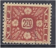 NORWAY 1986 Flowers - 2k70 - Pink And Red FU - Oblitérés