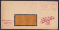 Germany Deutsches Reichspost GEITHAINER EMAILLIERWERK Meter Stamp Slogan GEITHAIN Cover 1939 - Frankeermachines (EMA)