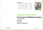 Carte Postale Circulée 27-VIII-1986 - Cartas & Documentos