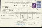 Kwijtschrift - Quittance De Bas-Oha 1-1-1949 Sur 693 Et 771 Vers Bruxelles - Lettres & Documents