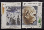 India Used 2001, Set Of 2, Gandhi - Gebraucht