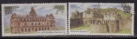 India Used 2002, Set Of 2, Forts Of Andra Pradesh, Fort - Gebruikt