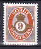 Norway 2002 Mi. 1416    9 Kr Posthorn MNG - Unused Stamps