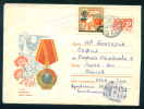 PS8865 / Lenin Lénine - 40 YEARS ORDER OF LENIN - Cloves ATOM Chemistry Journal 1970 BULGARIA Stationery Russia Russie - Lénine