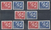 émissions "journée Des Pays Du Nord" De 1956 Complète: 5 Pays Neufs** - Unused Stamps