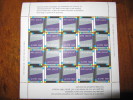 7550 Code Potal Nederland Mini Feuille Postcode 1991 Pays Bas - Codice Postale