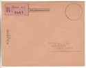 Lettre Recommandé Centre Instructions Au Tri Postal De Paris Cachet  6-11-1965 - Finti