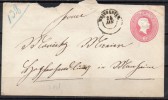 Baden - 1866/67 - Michel N° U 12 - Postal  Stationery