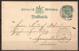 Württemberg - 1890 - Michel N° P 34 - Entiers Postaux