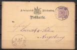 Württemberg - 1876 - Michel N° P 22 - Postwaardestukken
