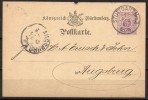 Württemberg - 1876 - Michel N° P 22 - Interi Postali