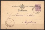 Württemberg - 1876 - Michel N° P 22 - Postal  Stationery
