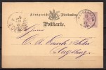 Württemberg - 1876 - Michel N° P 22 - Postwaardestukken