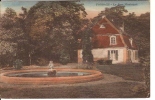 57. FORBACH : Le Parc Municipal / Jolie CPA Couleur Circulée 1932 / Bon état (coin Bas Droite Cassé Légèrement) - Forbach