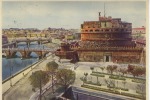 Roma Ponte E Castel Sant Angelo 1937 - Castel Sant'Angelo