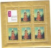 S-ART6 - POLOGNE N° 1660/67 Neufs** En Feuillets De 5 Timbres Tableaux De Vonci, Watteau, Rembrandt,... - Unused Stamps