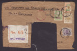 Japan Registered Recommandée Einschreiben Cover Front 1930? KUMAMOTOTSUBOI Via Yokohama & Vancouver Per S.S. PROTESILAUS - Covers & Documents