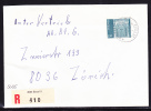 25.11.1975 ?  -  Bedarfsbeleg (Reco), Gelaufen Von Basel Nach Zürich  -  Siehe Scan  (ch 5085) - Lettres & Documents