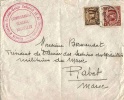 Belgique Maroc Lettre 1934 + Comité Union Franco-belge Colonial Bruxelles. - Brieven En Documenten