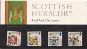 1987 - Scottish Heraldry - Presentation Packs