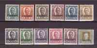 ITALY 1918 Occupation Of Friuli And Veneto  Uncompleted Set  Sassone Cat N° 20/22+25/33 Mint Hinged 23-24 Missing - Occ. Autrichienne