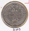 @Y@   Libanon  50 Piaster  1952   (1103  )   XF - Libanon