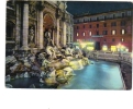 B58349 Roma Di Notte Fontana Di Trevi Used Perfect Shape Back Scan At Request - Fontana Di Trevi