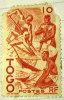 Togo 1947 Palm Oil Extraction 10c - Used - Otros & Sin Clasificación