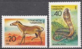 TURKMENISTAN , 1992, Horse; Snake;  MNH (**); Sc. 29/30 - Turkmenistan